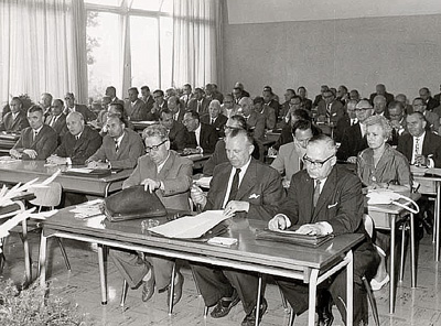 Konferenz der Landräte in Waldshut 1961
