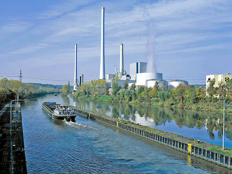 Neckarwerke bei Esslingen