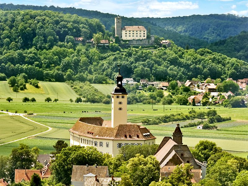 Gundelsheim mit Schloss Horneck