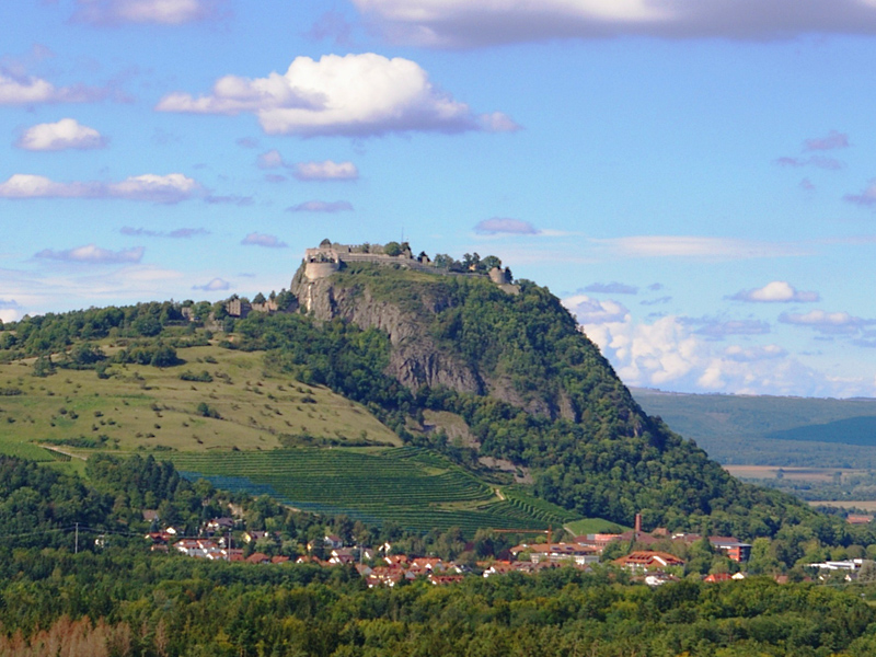 Festungsruine Hohentwiel im Hegau