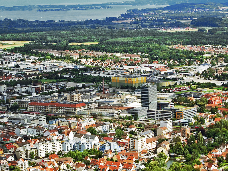 Panorama von Singen